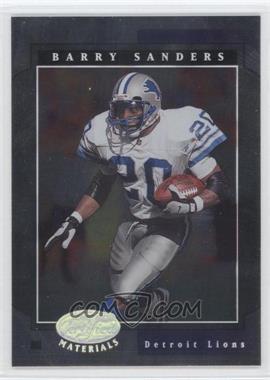 2001 Leaf Certified Materials - [Base] #6 - Barry Sanders