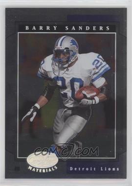 2001 Leaf Certified Materials - [Base] #6 - Barry Sanders