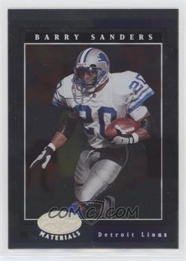 2001 Leaf Certified Materials - [Base] #6 - Barry Sanders