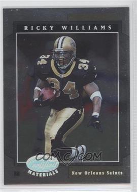2001 Leaf Certified Materials - [Base] #75 - Ricky Williams