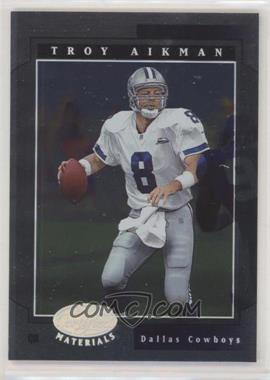 2001 Leaf Certified Materials - [Base] #95 - Troy Aikman
