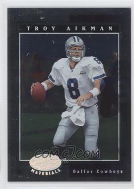 2001 Leaf Certified Materials - [Base] #95 - Troy Aikman