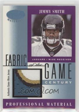 2001 Leaf Certified Materials - Fabric of the Game - Century #FG-126 - Jimmy Smith /21