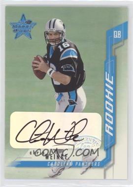 2001 Leaf Rookies & Stars - [Base] - Rookie Autographs #209 - Chris Weinke