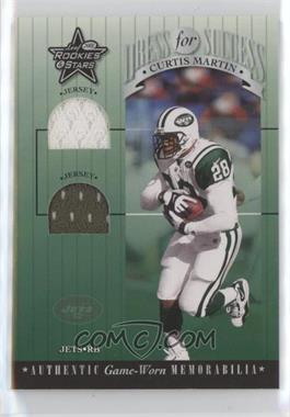 2001 Leaf Rookies & Stars - Dress For Success #DFS-16 - Curtis Martin