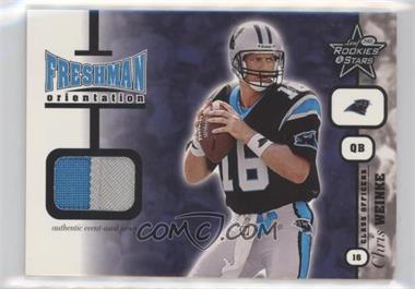 2001 Leaf Rookies & Stars - Freshman Orientation - Class Officers #FO4 - Chris Weinke /50