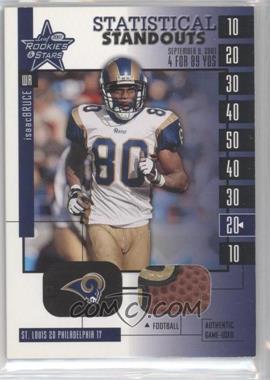 2001 Leaf Rookies & Stars - Statistical Standouts #SS-17 - Isaac Bruce