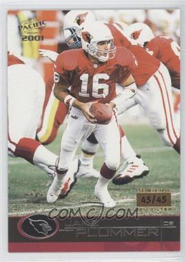 2001 Pacific - [Base] - Premiere Date #12 - Jake Plummer /45