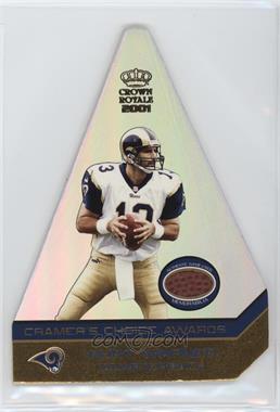 2001 Pacific Crown Royale - Cramer's Choice Award Jumbos - Footballs #10 - Kurt Warner