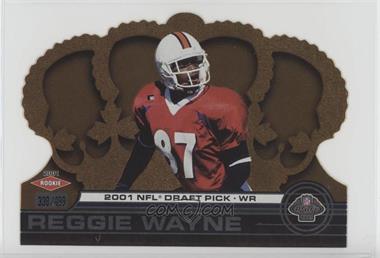 2001 Pacific Crown Royale - Jumbo Rookies #24 - Reggie Wayne /499 [Noted]