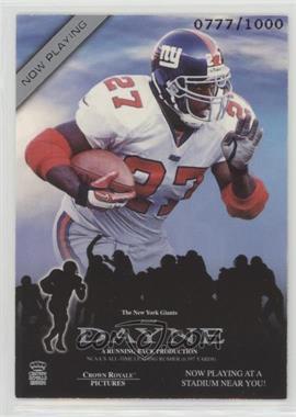 2001 Pacific Crown Royale - Now Playing #13 - Ron Dayne /1000