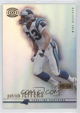 2001 Pacific Dynagon - [Base] - Premiere Date #14 - Patrick Jeffers /135