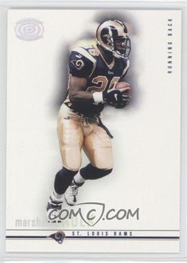 2001 Pacific Dynagon - [Base] - Retail Silver Missing Serial Number #77 - Marshall Faulk