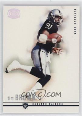 2001 Pacific Dynagon - [Base] - Retail Silver #67 - Tim Brown /199