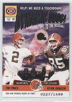 Tim Couch, Kevin Johnson #/1,499