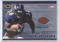 Mike Anderson #/214