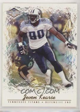 2001 Pacific Impressions - [Base] - Retail Blue Back #138 - Jevon Kearse