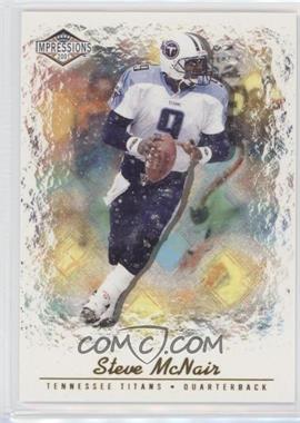 2001 Pacific Impressions - [Base] - Retail Blue Back #140 - Steve McNair