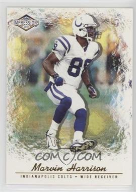 2001 Pacific Impressions - [Base] - Retail Blue Back #54 - Marvin Harrison