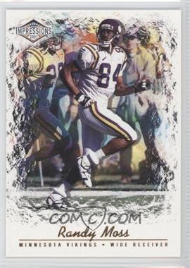 2001 Pacific Impressions - [Base] - Retail Blue Back #75 - Randy Moss