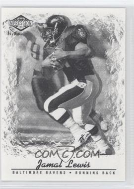 2001 Pacific Impressions - [Base] - Shadow #12 - Jamal Lewis /25