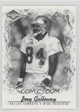 2001 Pacific Impressions - [Base] - Shadow #36 - Joey Galloway /25