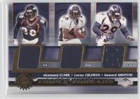 Desmond Clark, KaRon Coleman, Howard Griffith