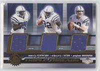 Marvin Harrison, Edgerrin James, Peyton Manning