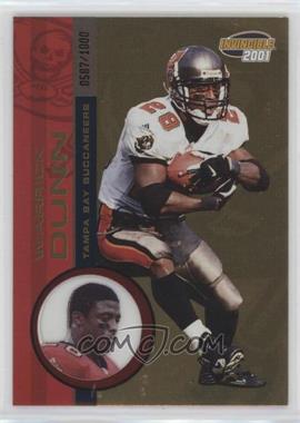 2001 Pacific Invincible - [Base] #232 - Warrick Dunn /1000 [EX to NM]