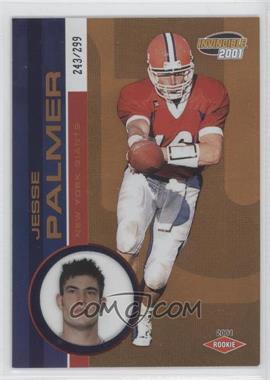 2001 Pacific Invincible - [Base] #277 - Jesse Palmer /299