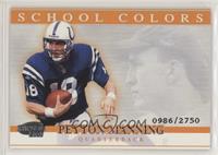 Peyton Manning #/2,750