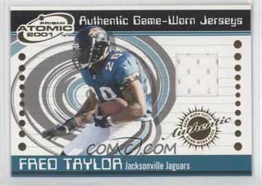 2001 Pacific Prism Atomic - Authentic Game-Worn Jerseys #38 - Fred Taylor