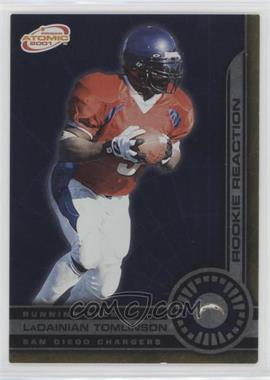 2001 Pacific Prism Atomic - Rookie Reaction #17 - LaDainian Tomlinson