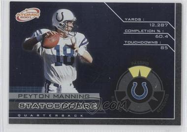 2001 Pacific Prism Atomic - Statosphere #4 - Peyton Manning