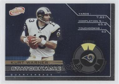 2001 Pacific Prism Atomic - Statosphere #8 - Kurt Warner