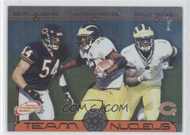 2001 Pacific Prism Atomic - Team Nucleus #1 - Brian Urlacher, Anthony Thomas, David Terrell