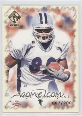 2001 Pacific Private Stock - [Base] - Gold Foil #103 - Alge Crumpler /200