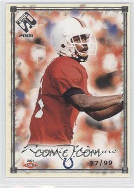 2001 Pacific Private Stock - [Base] - Silver Framed #130 - Reggie Wayne /99