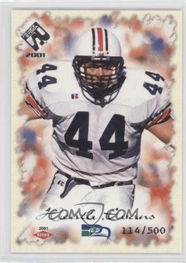 2001 Pacific Private Stock - [Base] #168 - Heath Evans /500