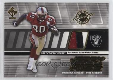 2001 Pacific Private Stock - Game-Worn Gear #113 - Jerry Rice