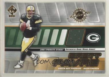 2001 Pacific Private Stock - Game-Worn Gear #60 - Brett Favre