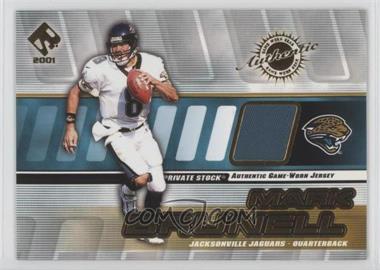 2001 Pacific Private Stock - Game-Worn Gear #70 - Mark Brunell