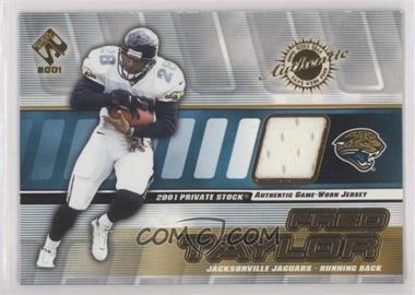 2001 Pacific Private Stock - Game-Worn Gear #74 - Fred Taylor