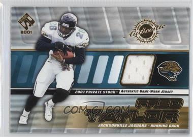 2001 Pacific Private Stock - Game-Worn Gear #74 - Fred Taylor