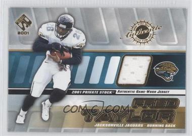 2001 Pacific Private Stock - Game-Worn Gear #74 - Fred Taylor