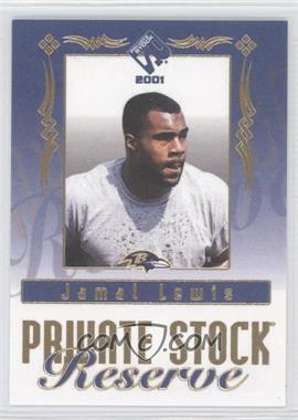 2001 Pacific Private Stock - Reserve #1 - Jamal Lewis