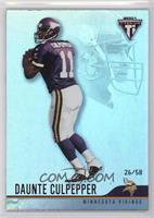 Daunte Culpepper #/58