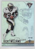 Ricky Williams #/58