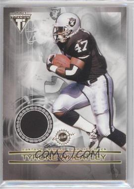 2001 Pacific Private Stock Titanium - Dual Game-Worn Jerseys - Patches #113 - Tyrone Wheatley, Shaun Alexander