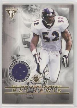 2001 Pacific Private Stock Titanium - Dual Game-Worn Jerseys #49 - Ray Lewis, Bryan Cox